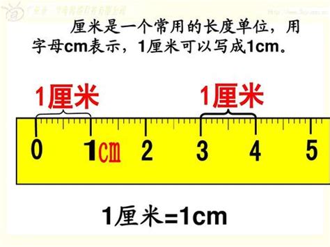 一cm|厘米